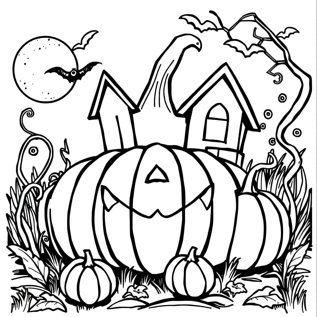 Free Coloring Pages Of Halloween