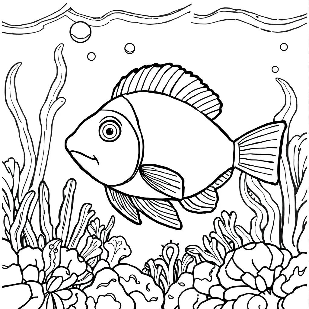 Free Printable Sea Life Coloring Pages
