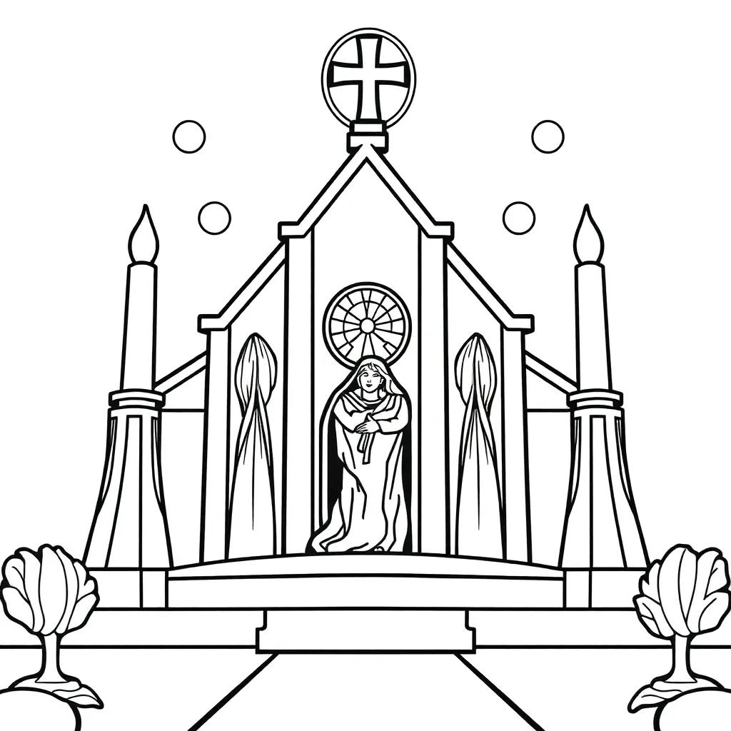 Free Catholic Coloring Pages