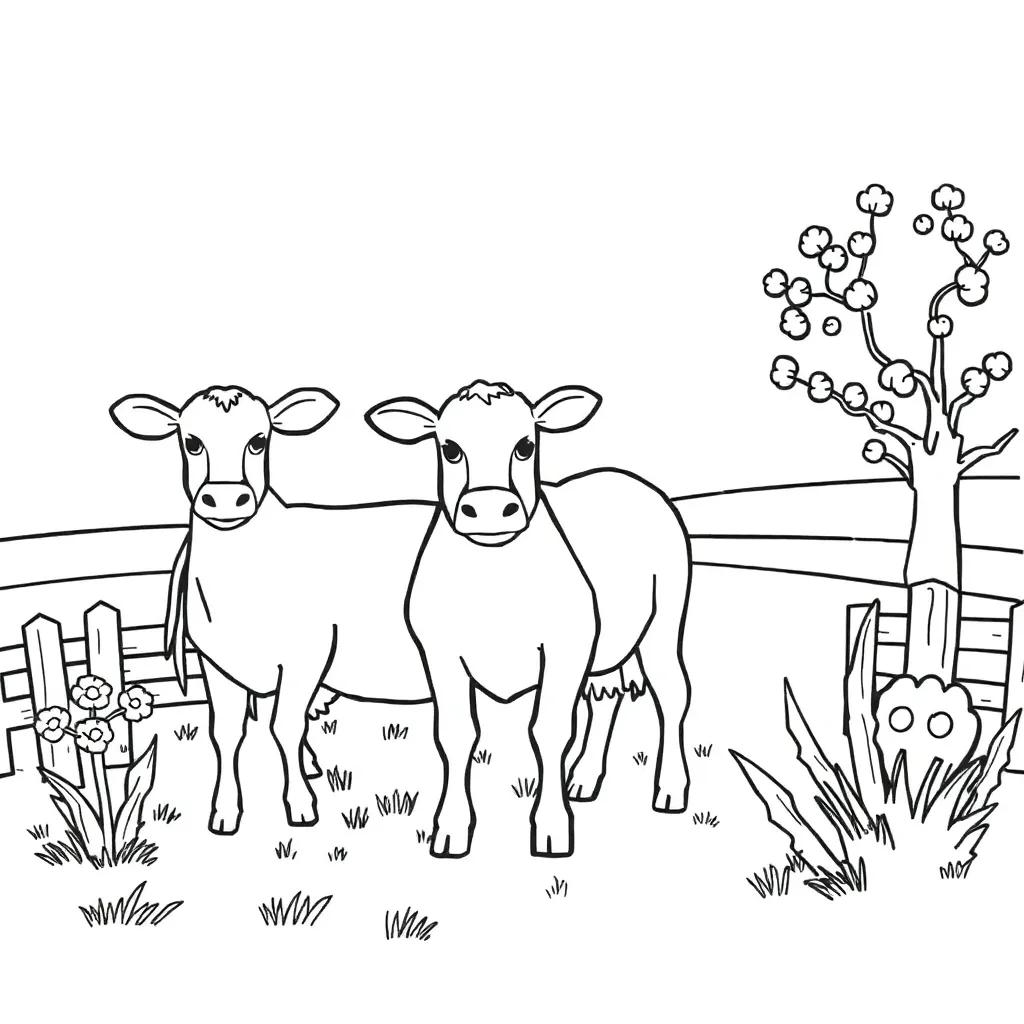 Free Printable Farm Coloring Pages Free Printable Farm Coloring Pages