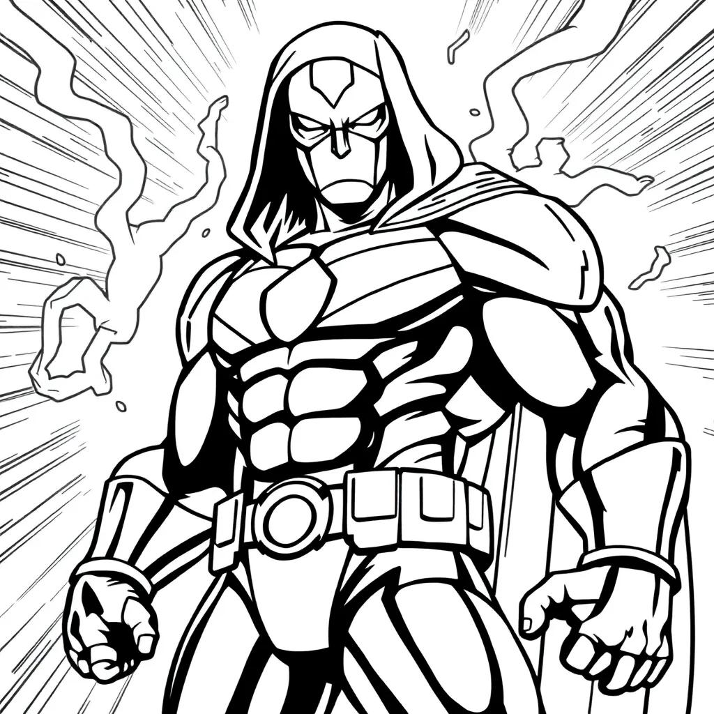 Free Coloring Pages Marvel