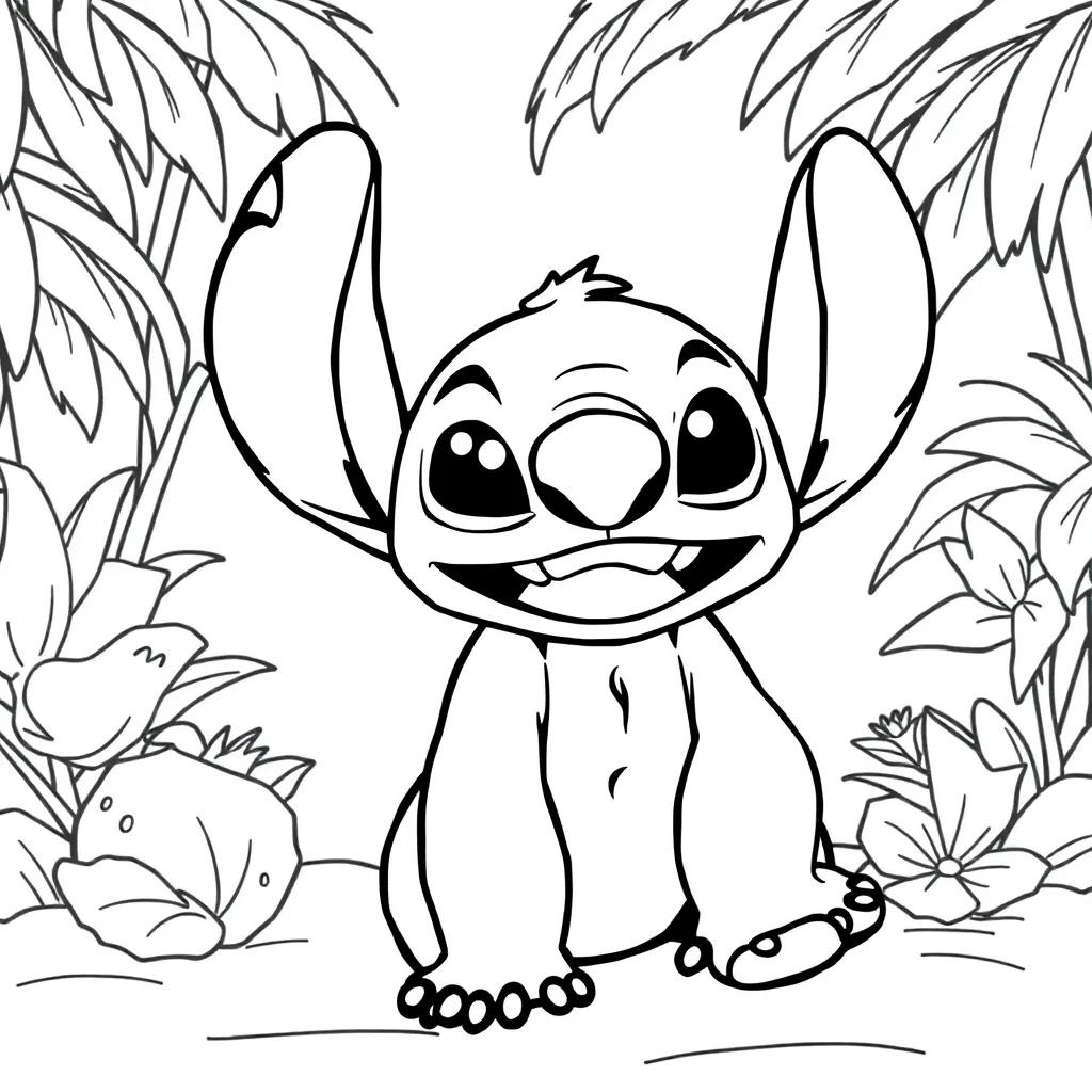 Free Printable Lilo And Stitch Coloring Pages Free Printable Lilo And Stitch Coloring Pages
