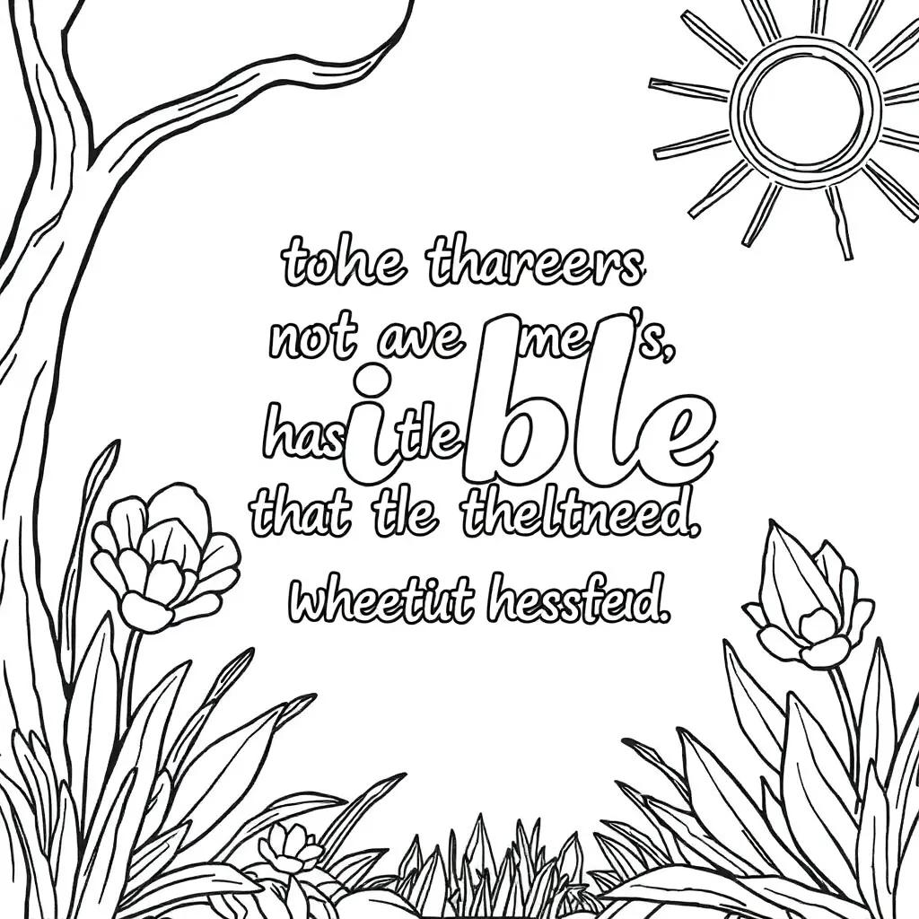 Free Printable Coloring Pages Bible Verses