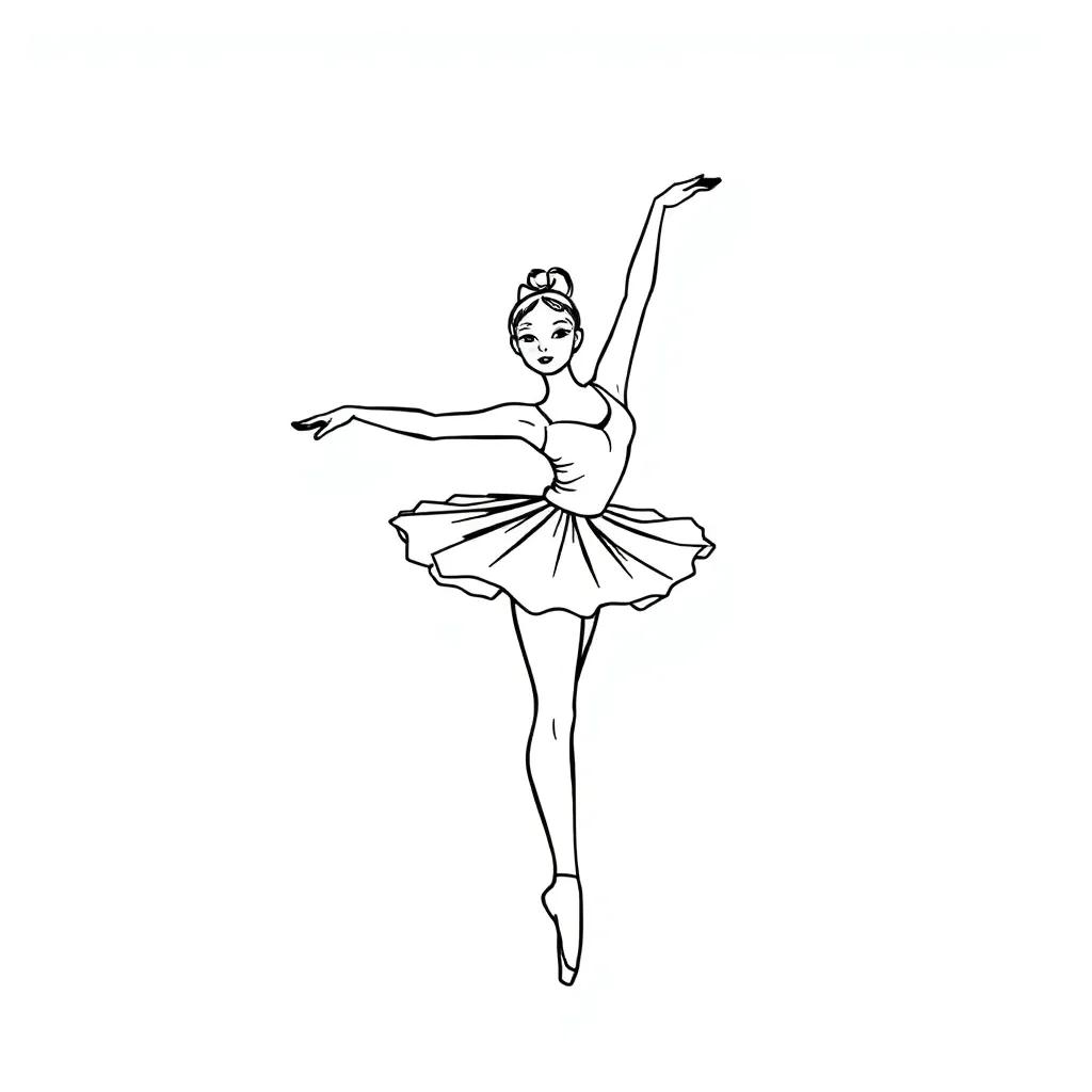 Free Printable Ballet Coloring Pages