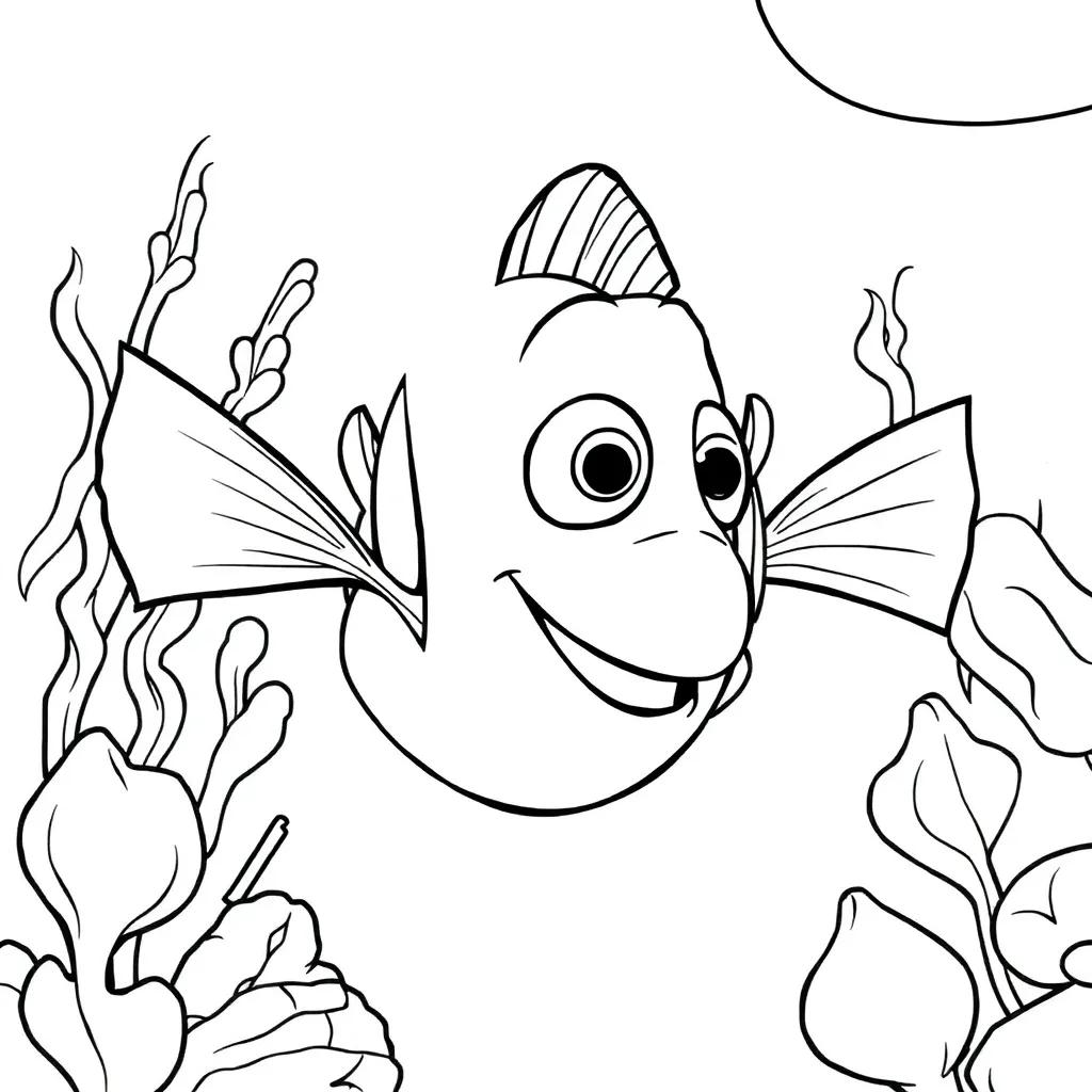 Full Page Finding Nemo Coloring Pages