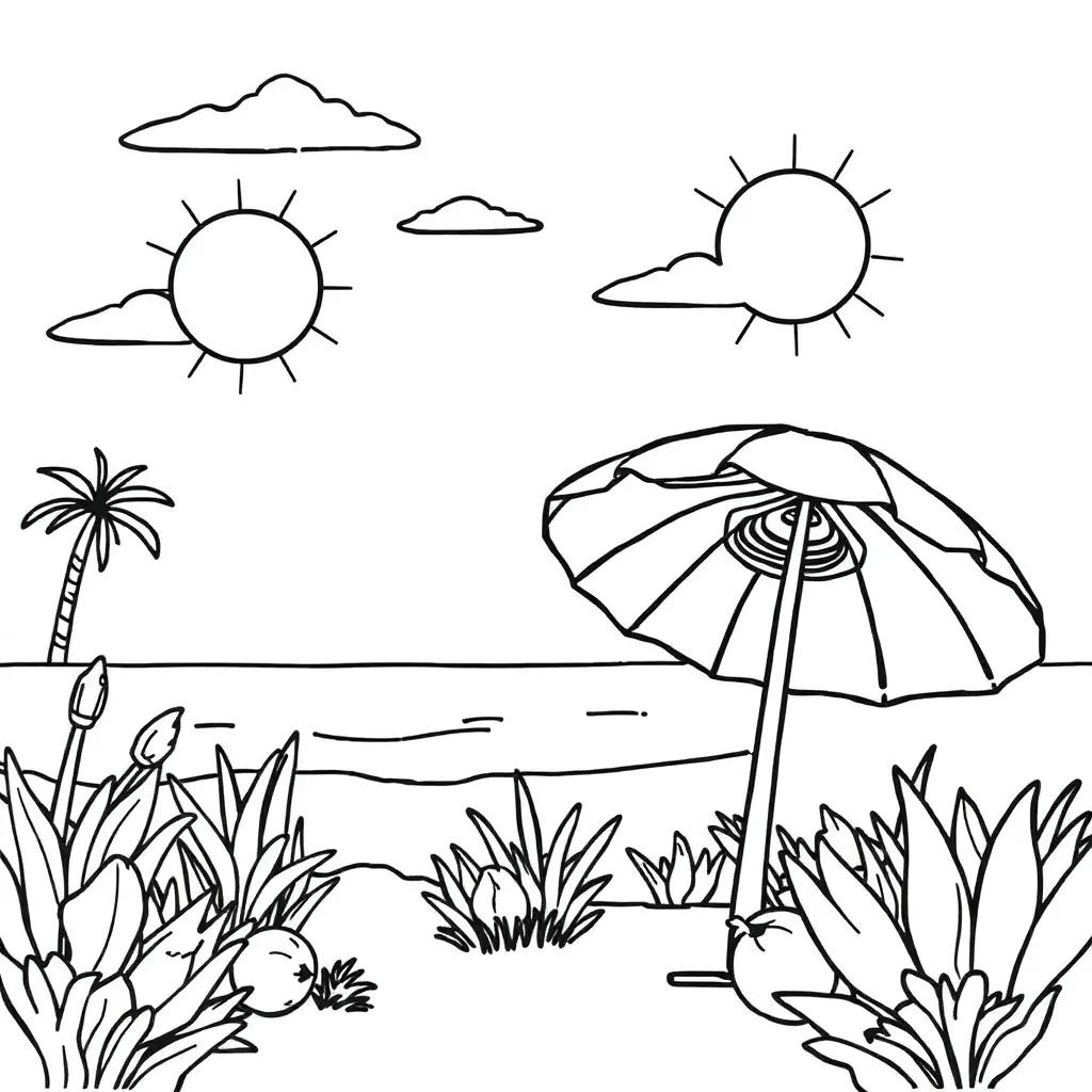 Fun Summer Coloring Pages