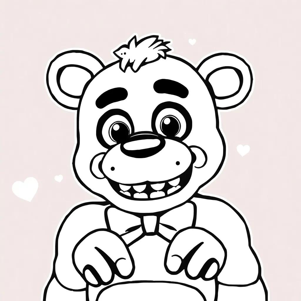 Funtime Freddy Coloring Pages