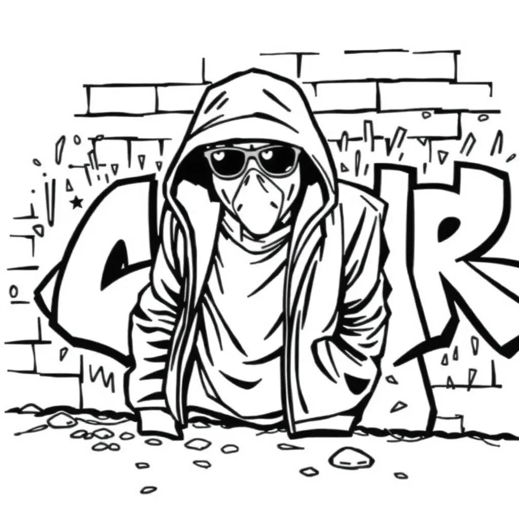 Gangster Graffiti Coloring Pages Gangster Graffiti Coloring Pages