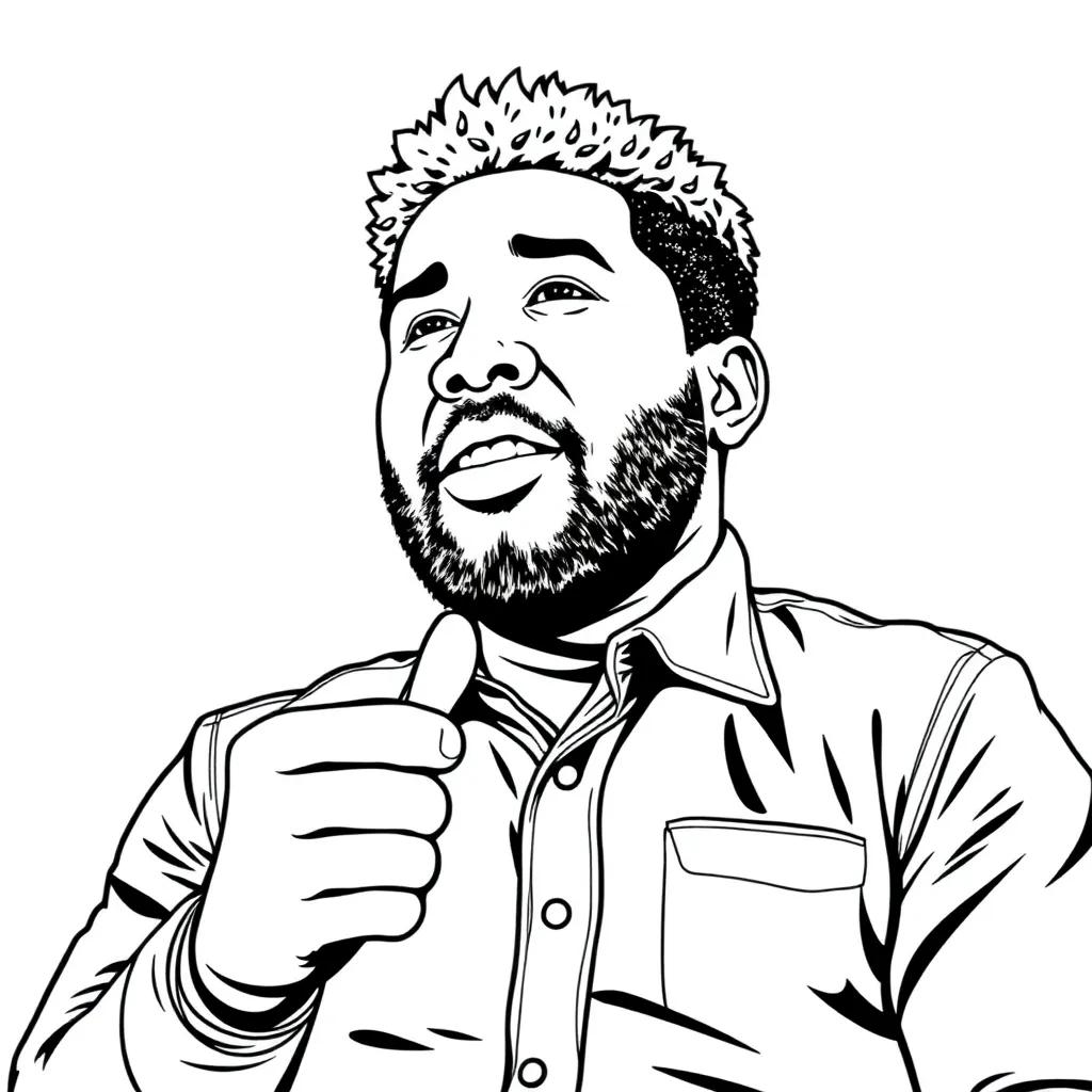 Garrett Morgan Coloring Page