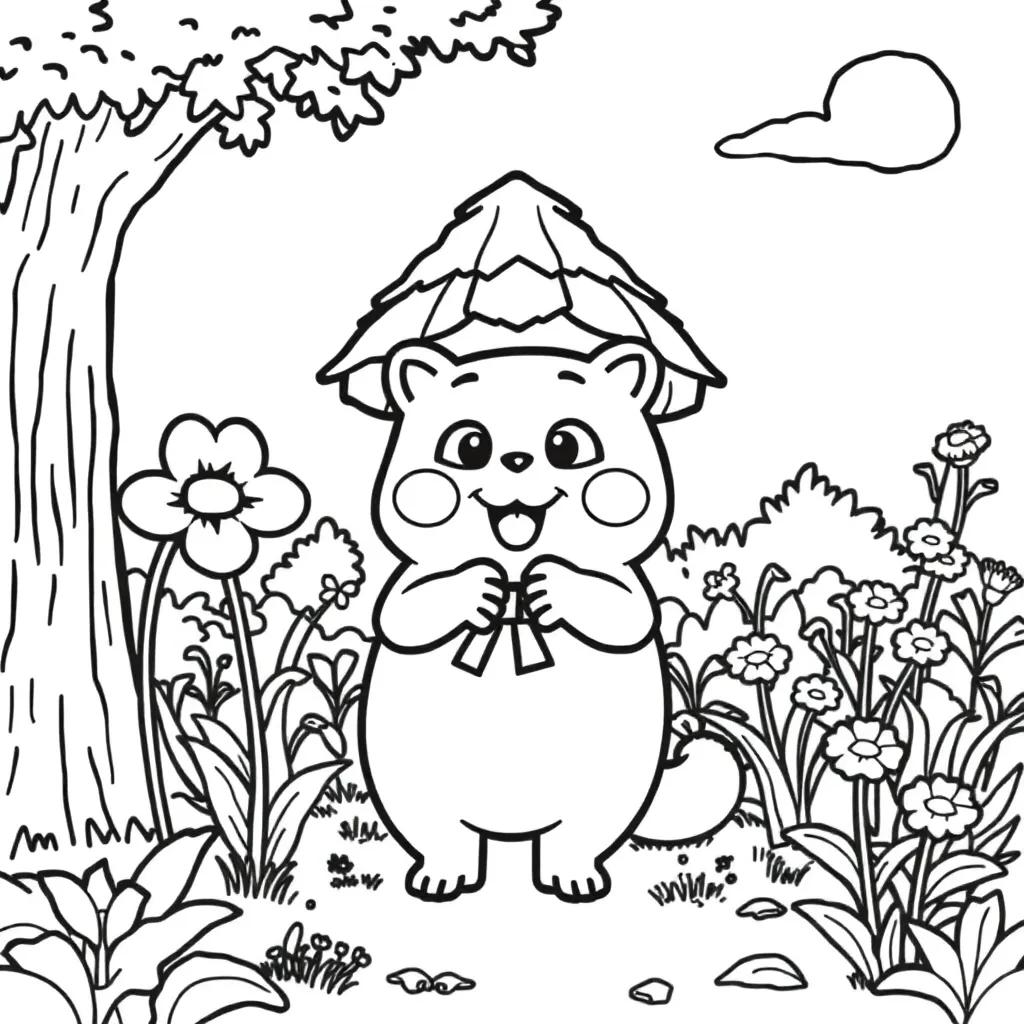 Garten Of Banban 5 Coloring Pages