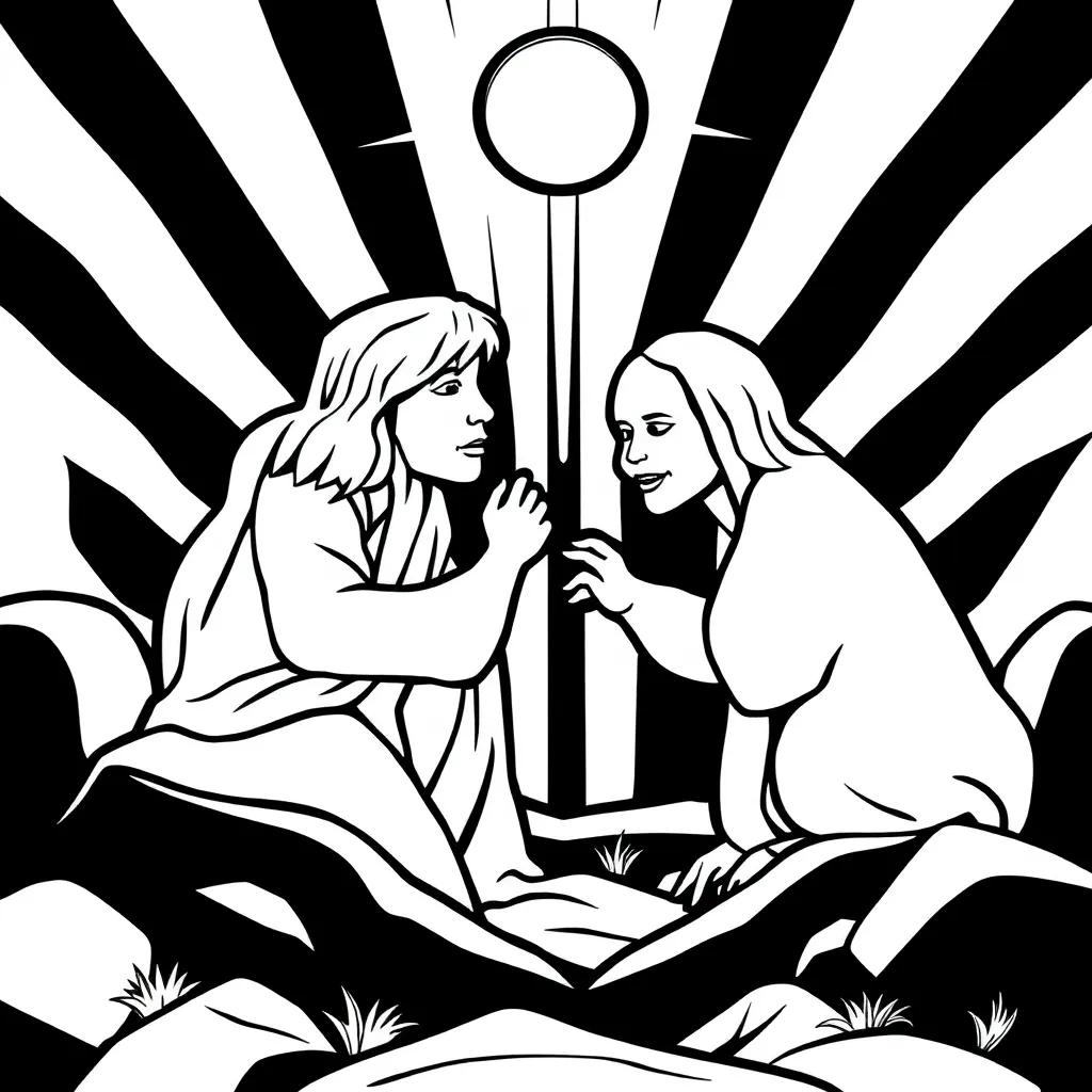 Genesis 1 1 Coloring Page