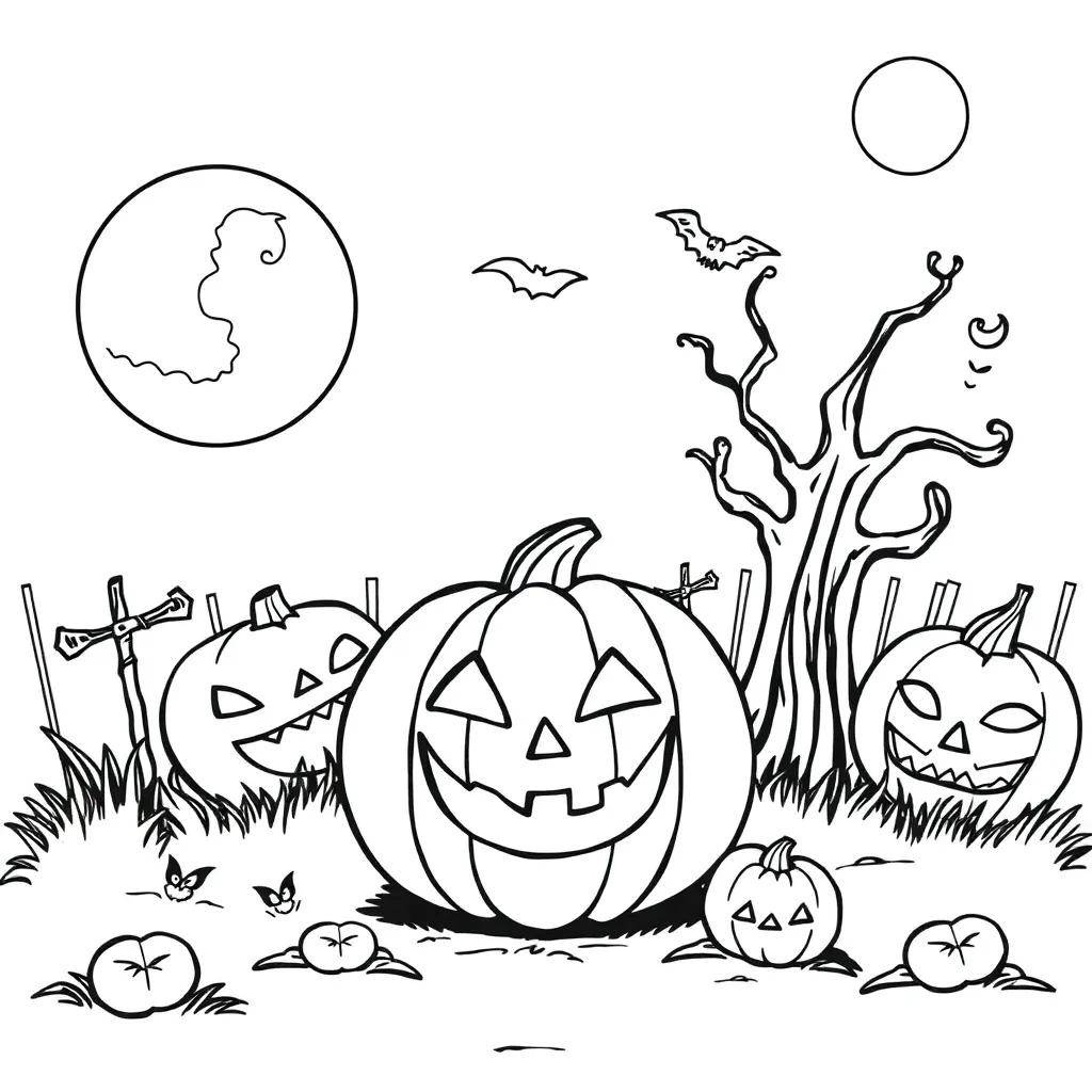 Halloween Coloring Pages For Kids Free Printable