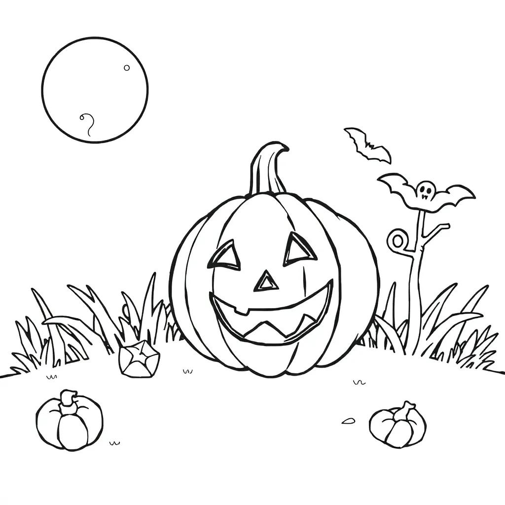Halloween Color Pages For Preschool