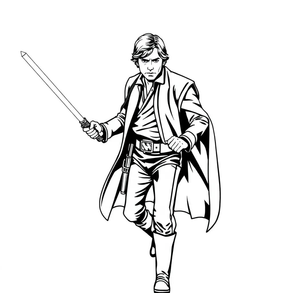 Han Solo Coloring Page
