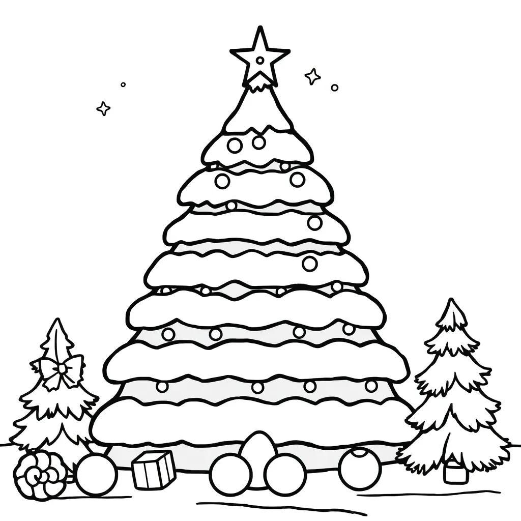 Hard Christmas Coloring Pages