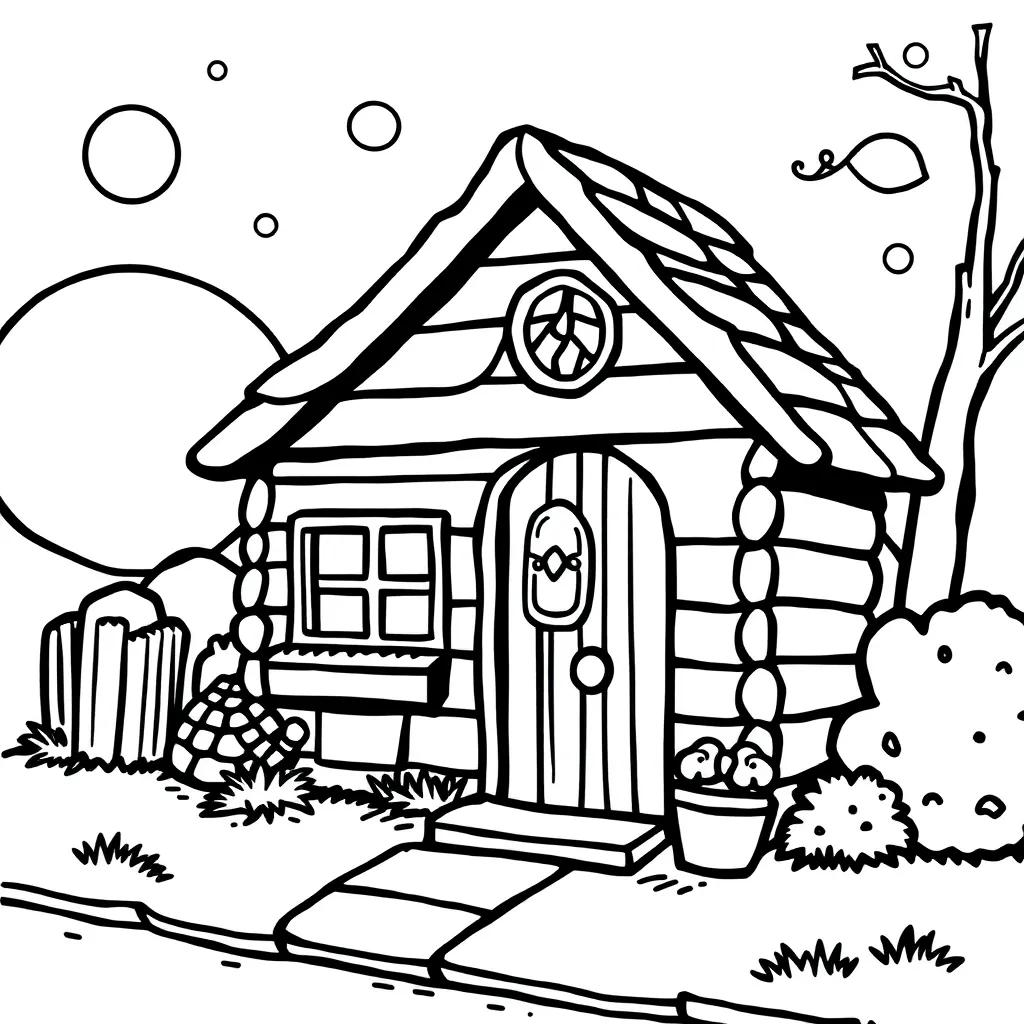 Hello Neighbour Coloring Pages