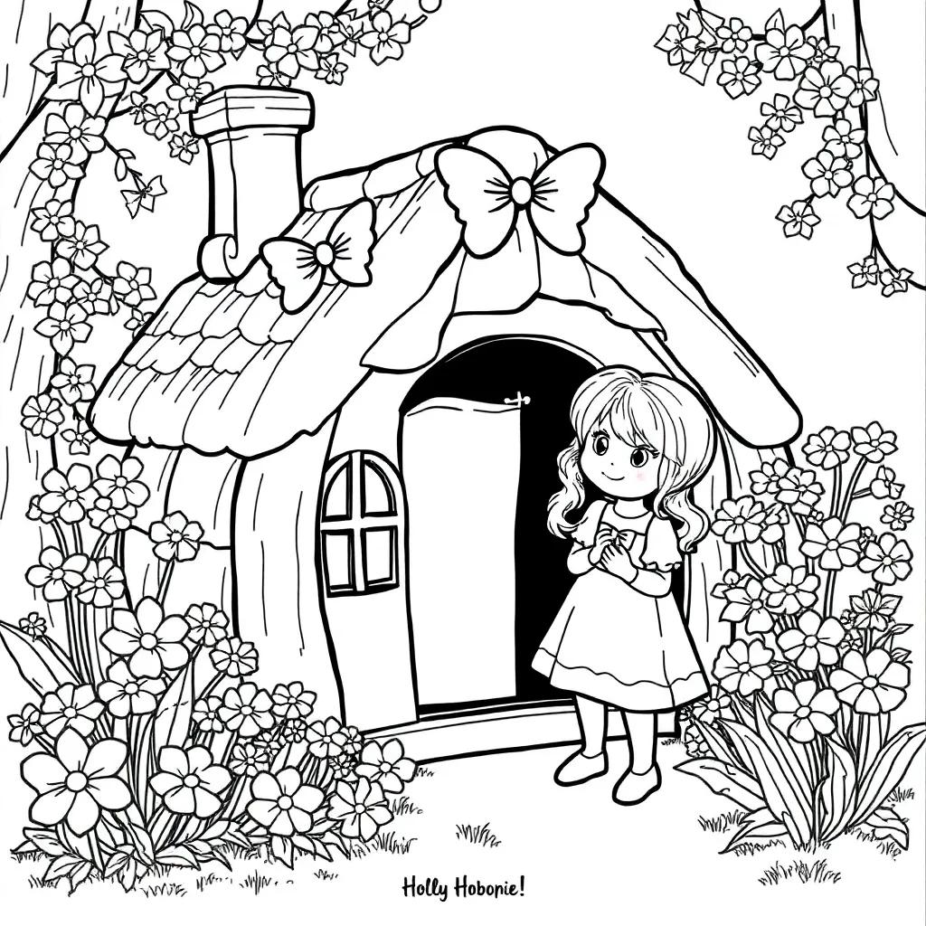 Holly Hobbie Coloring Pages