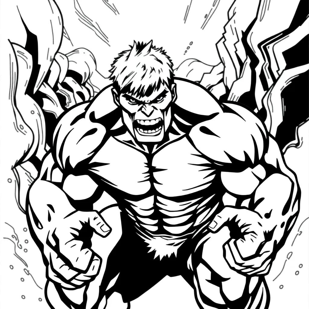 Hulk Coloring Pages Printable
