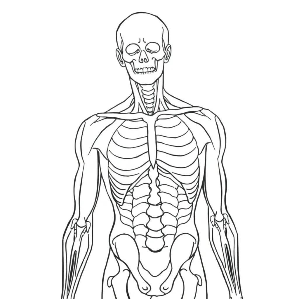 Human Anatomy Coloring Pages