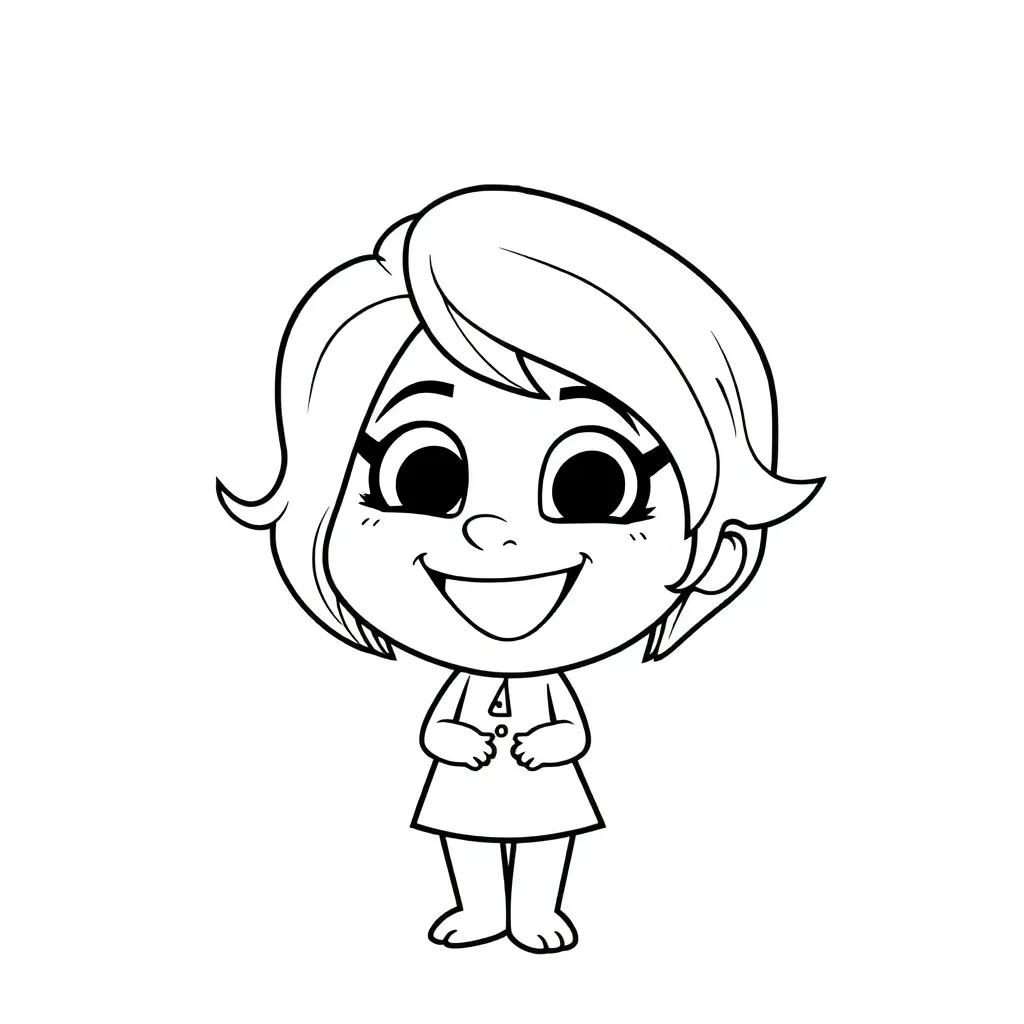 Joy Inside Out Coloring Pages Joy Inside Out Coloring Pages