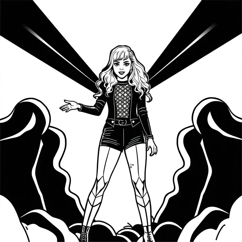 Katy Perry Coloring Page