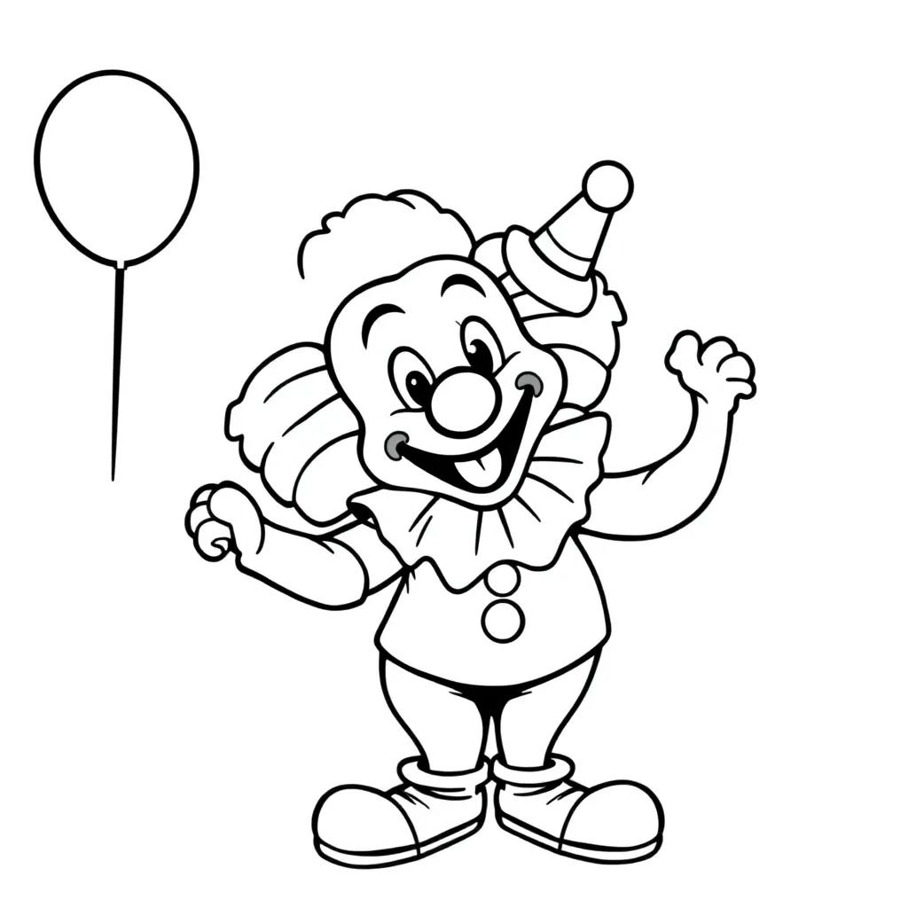 Kimmi The Clown Coloring Pages Kimmi The Clown Coloring Pages