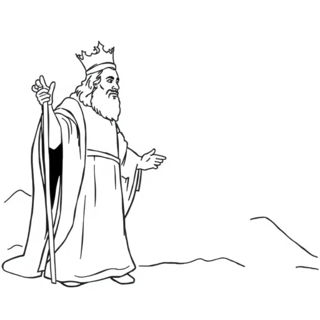 King Solomon Coloring Pages