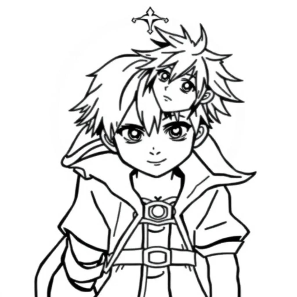 Kingdom Hearts Coloring Pages
