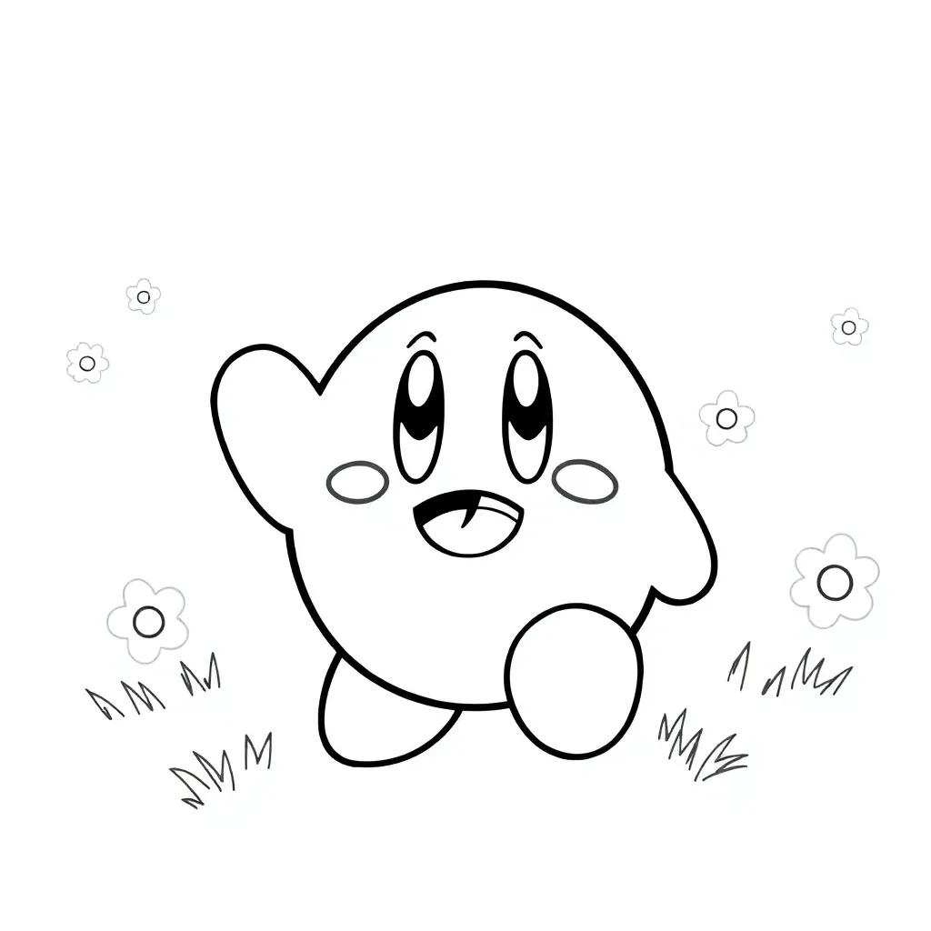 Kirby Coloring Pages To Print