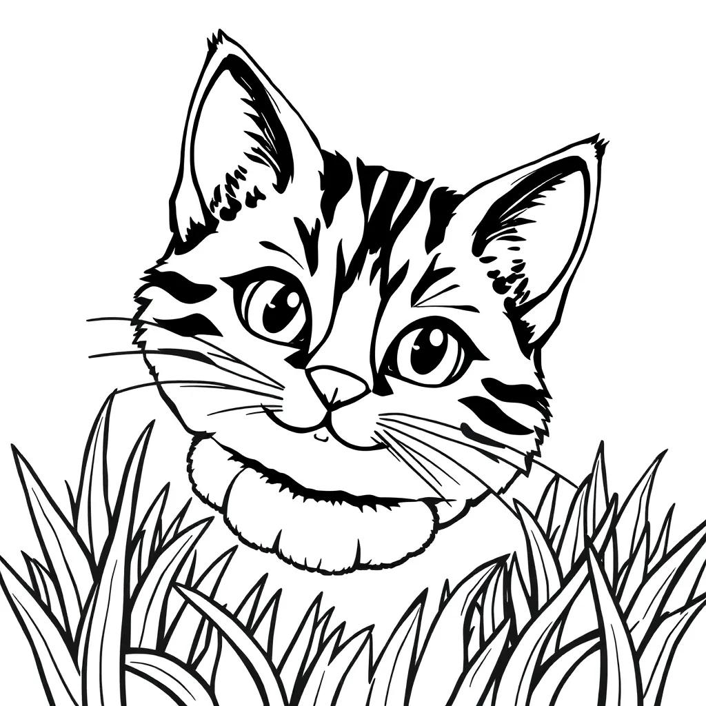 Kitty Corn Coloring Page