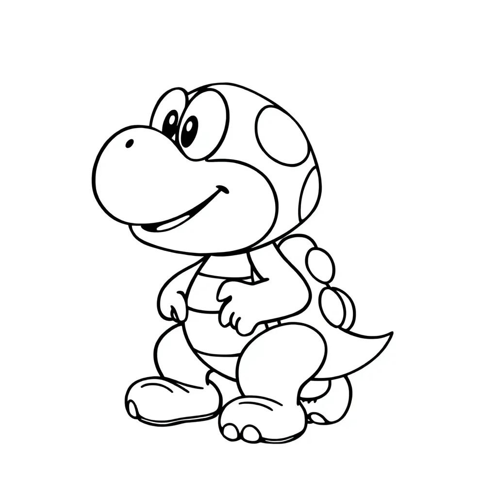Koopa Troopa Coloring Pages