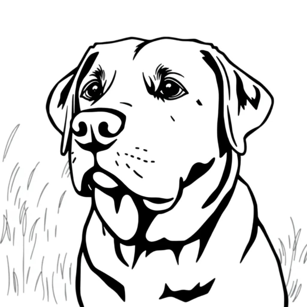 Labrador Retriever Coloring Pages Labrador Retriever Coloring Pages