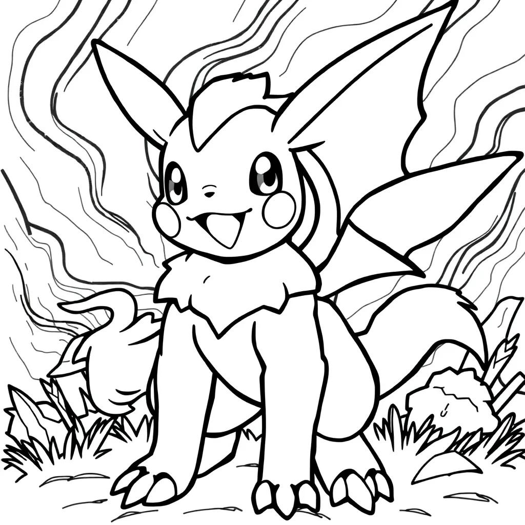Legendary Pokemon Printable Coloring Pages