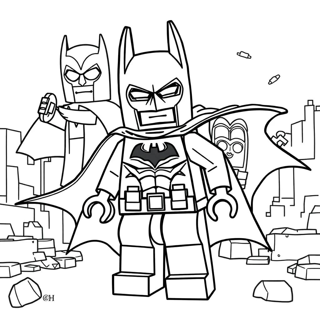 Lego Batman Movie Coloring Pages