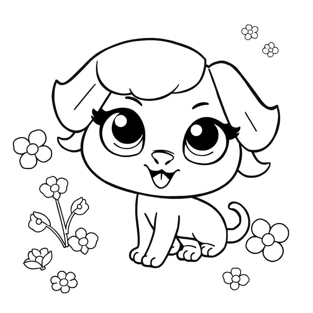 Littlest Pet Shop Color Pages