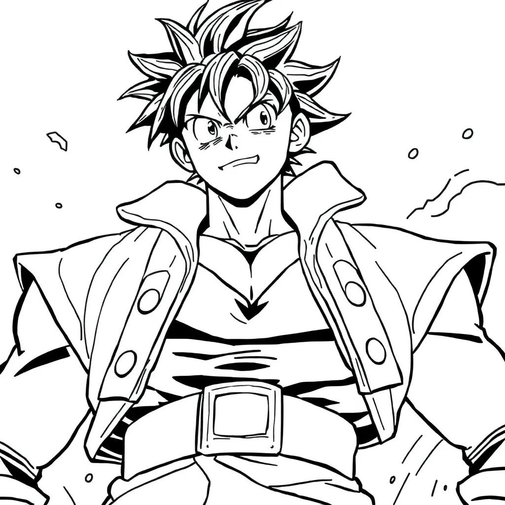 Luffy Gear 5 Coloring Pages