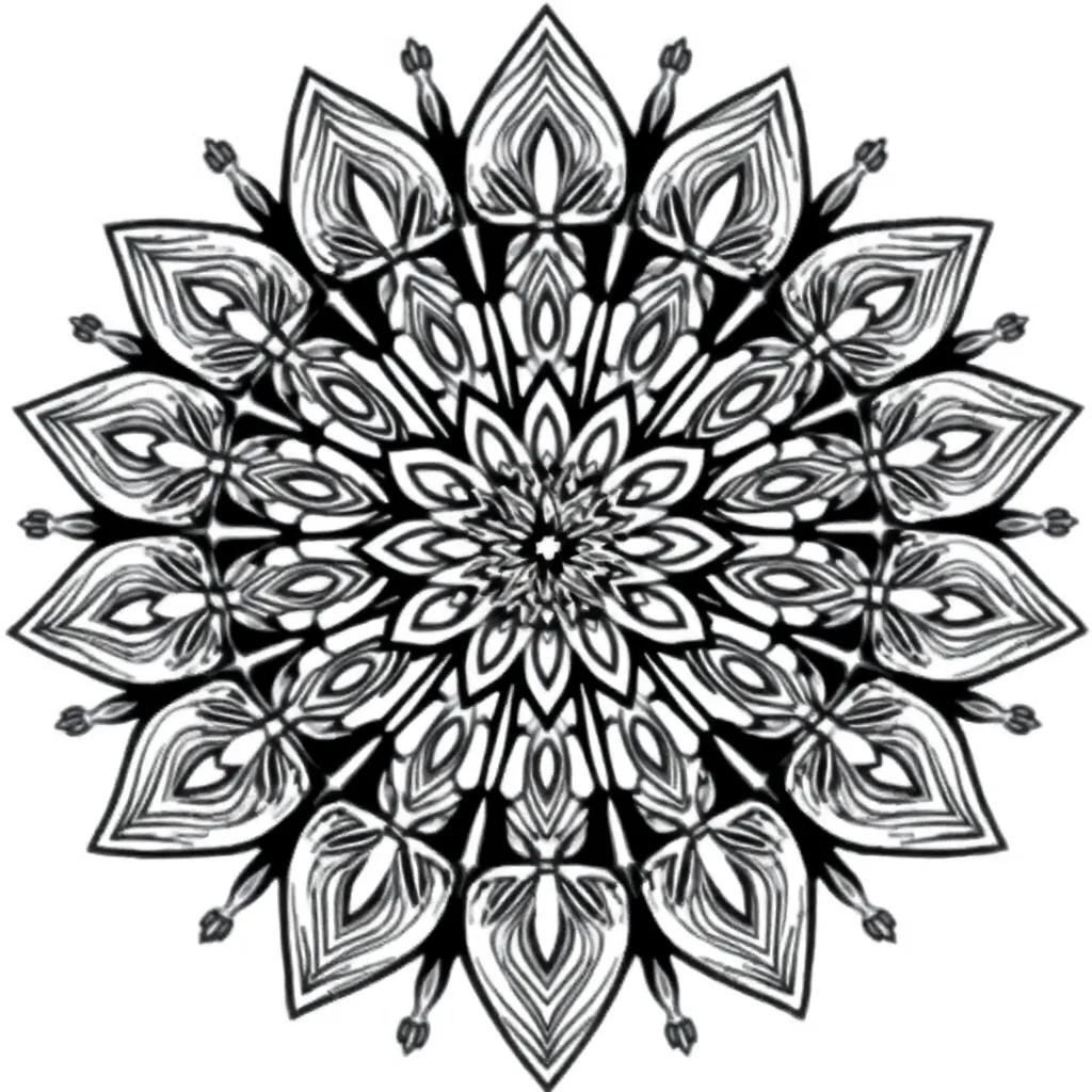 Mandala Coloring Pages Printable Free