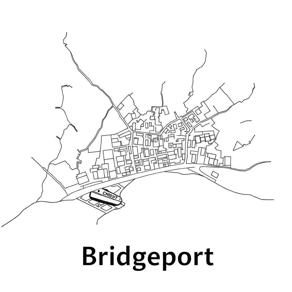 Map Of Bridgeport