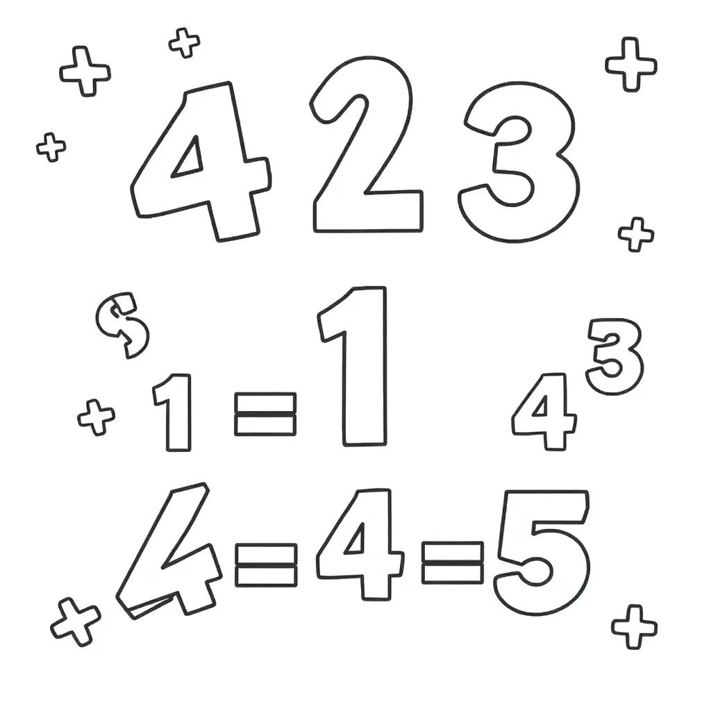 Math Multiplication Coloring Pages