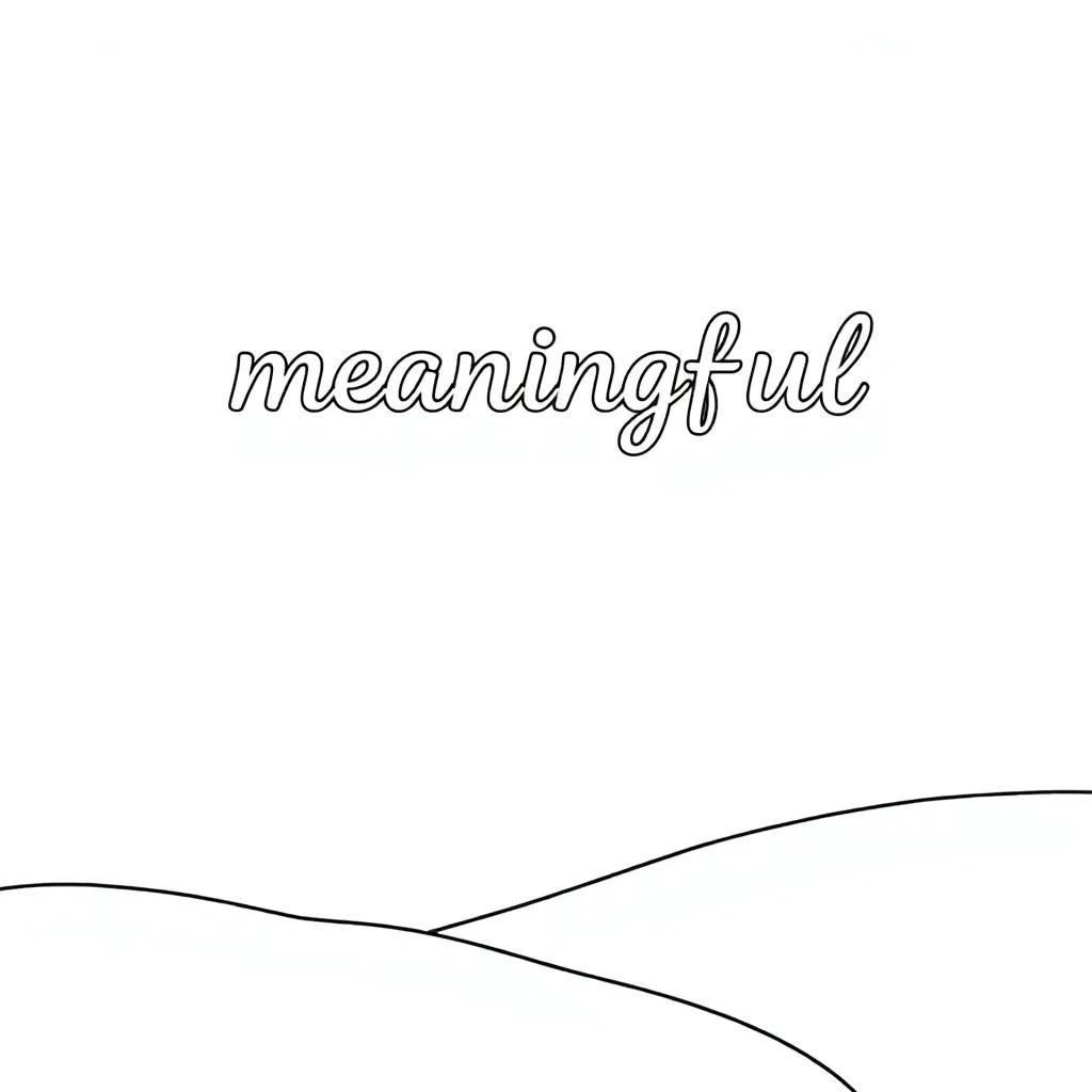 Meaningful Easy Inspirational Coloring Pages