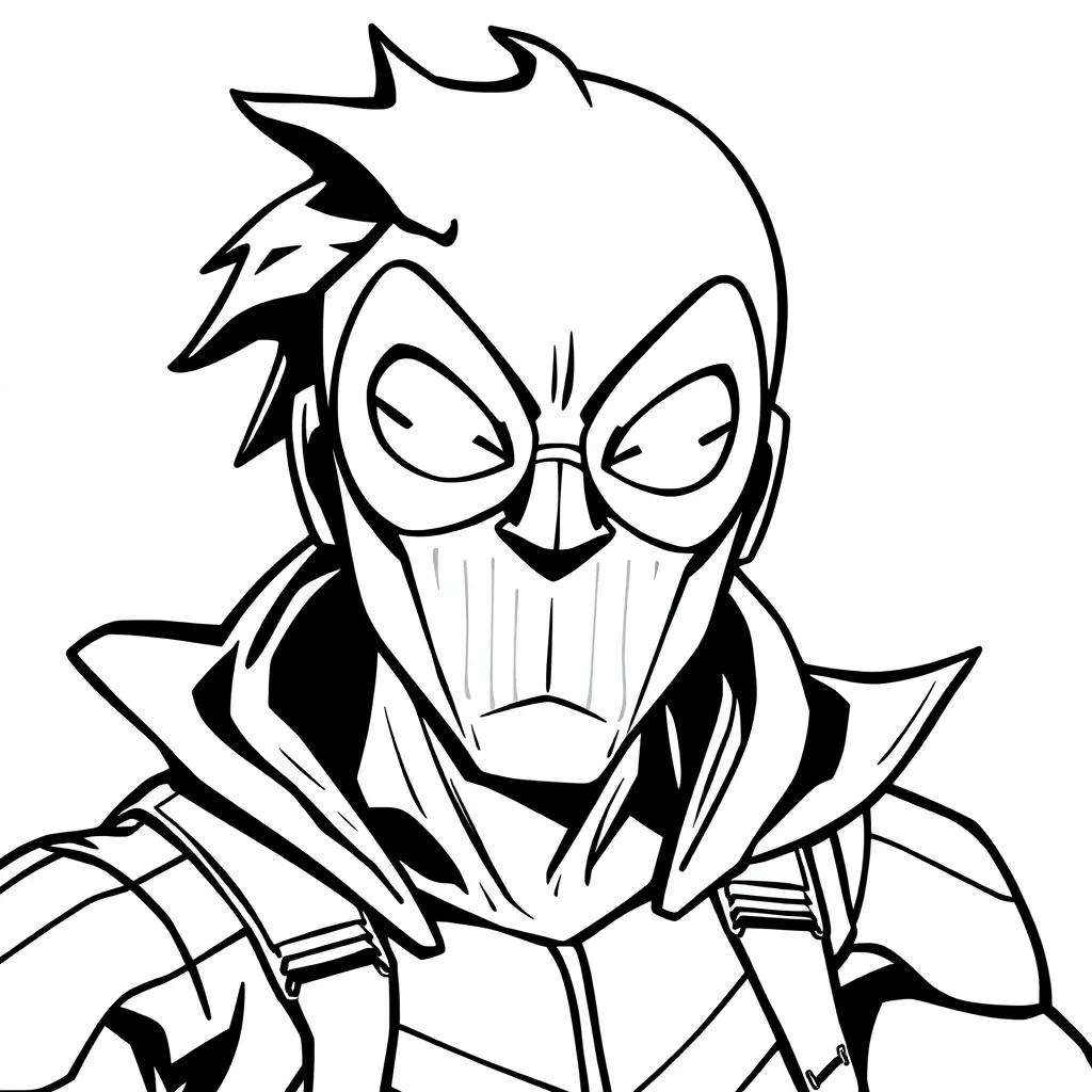 Miles Morales Printable Coloring Pages