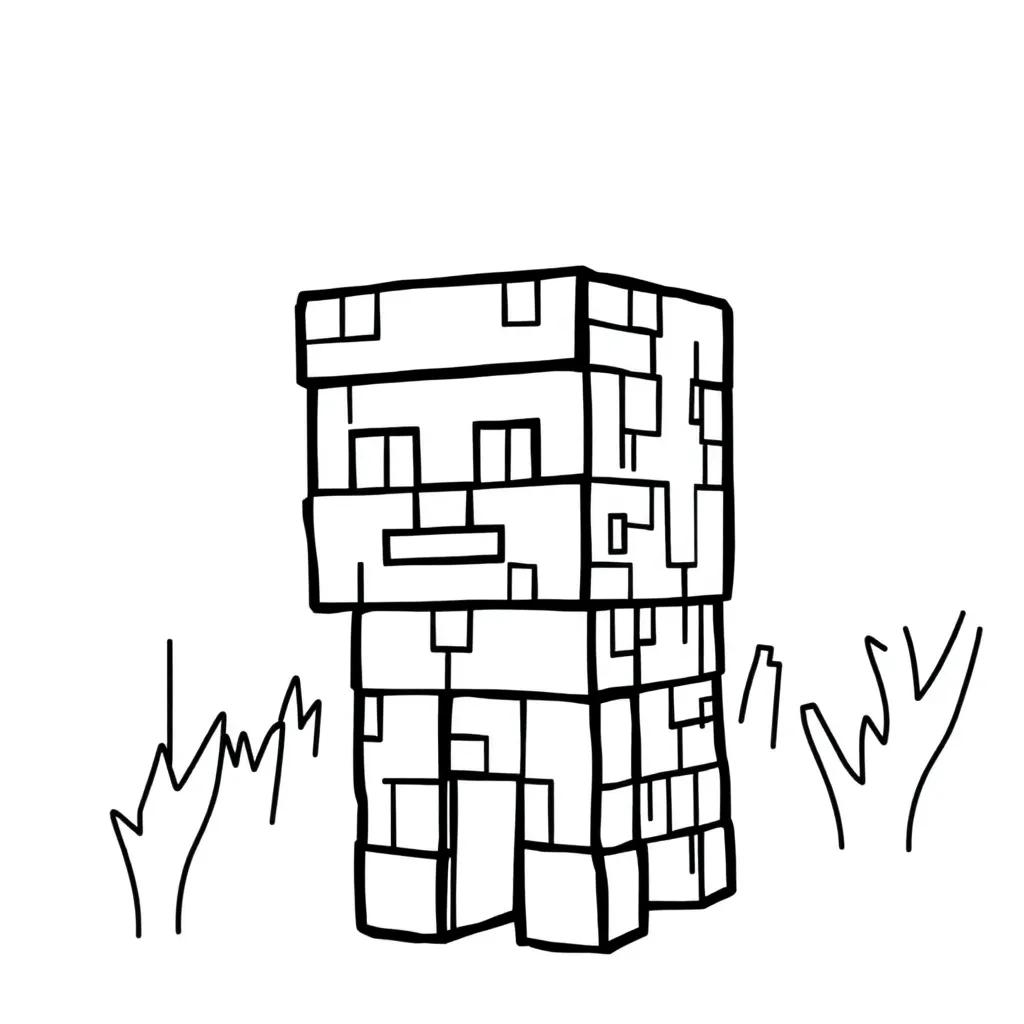 Minecraft Printables Coloring Pages