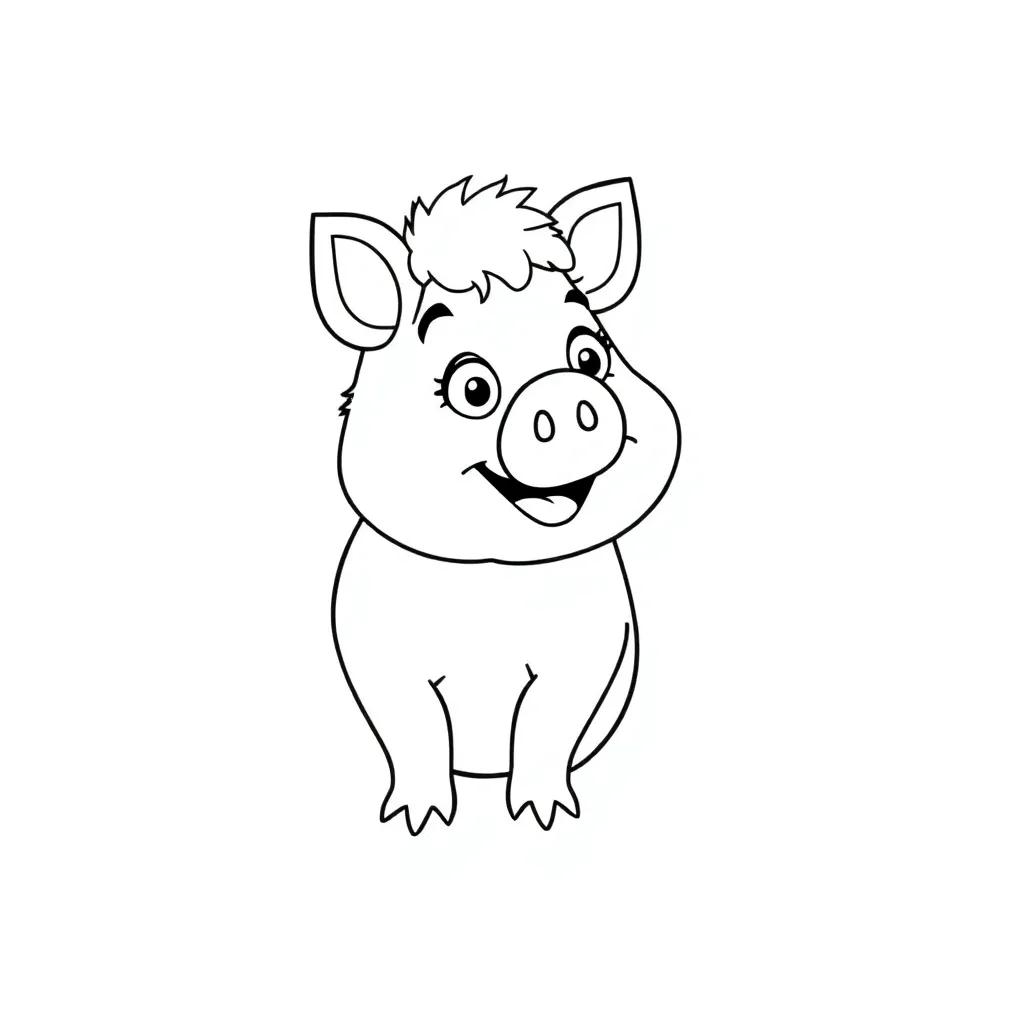 Miss Piggy Coloring Pages