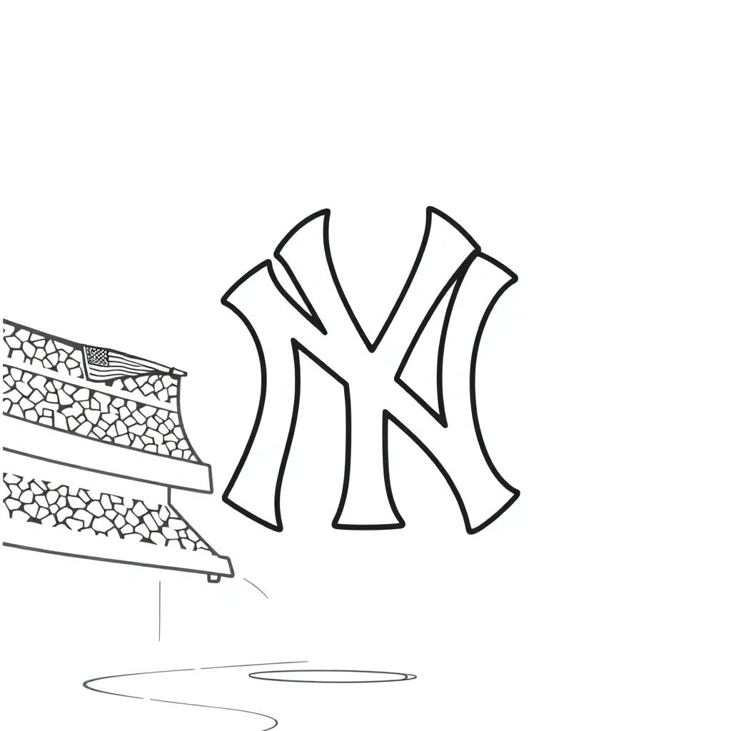 New York Yankees Coloring Pages