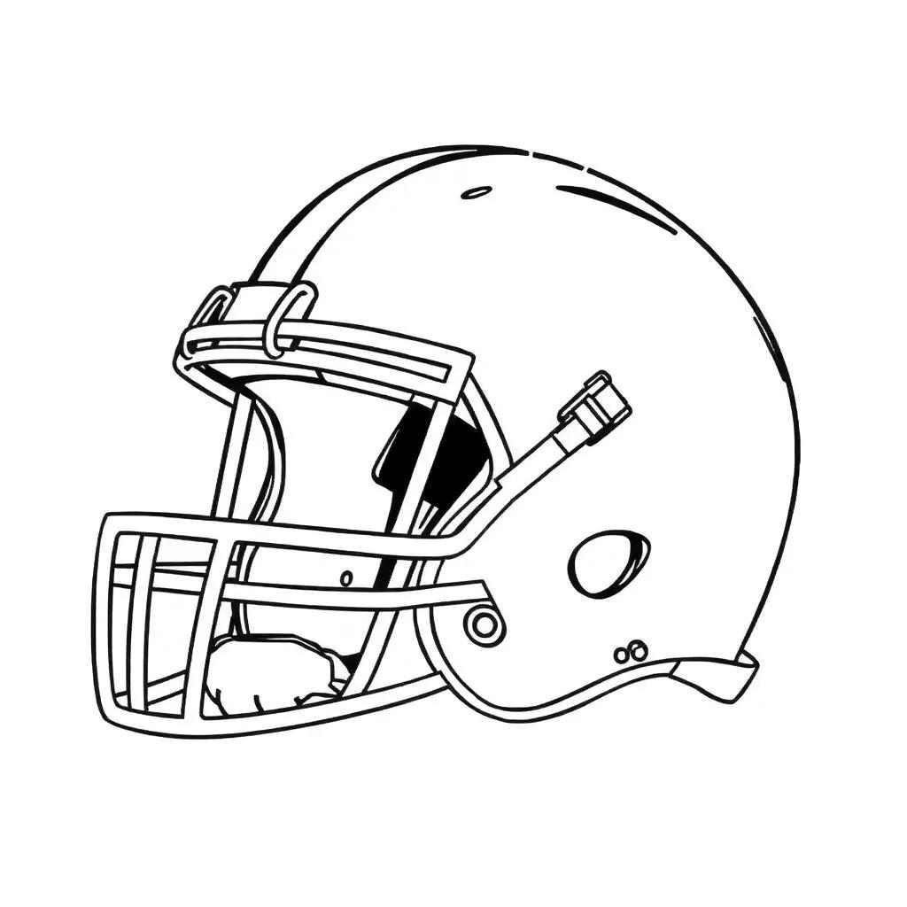 Nfl Football Helmet Coloring Pages