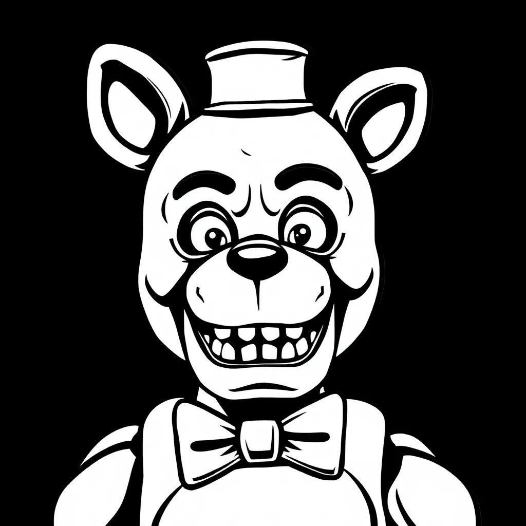 Nightmare Freddy Coloring Pages