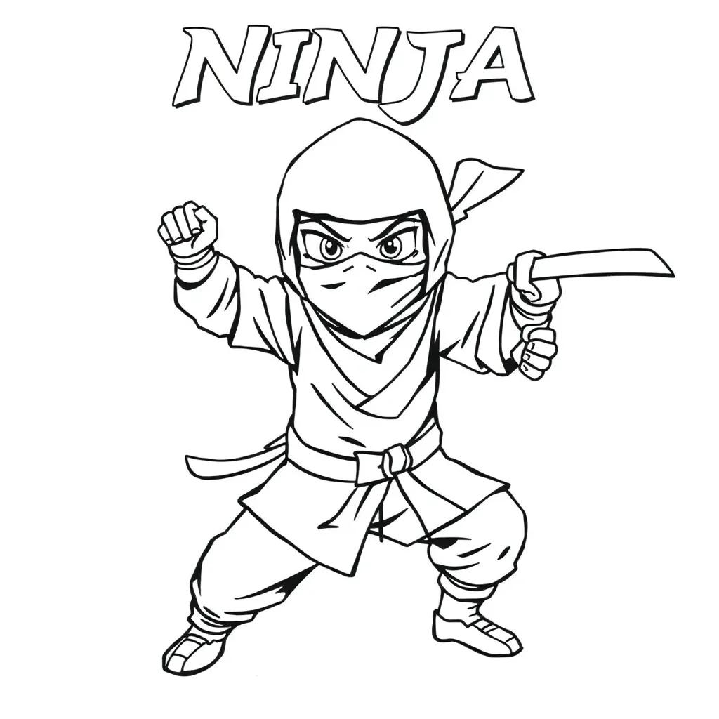 Ninja Kidz Tv Coloring Pages