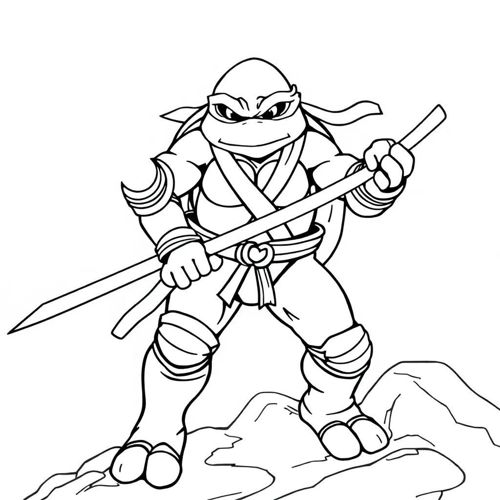 Ninja Turtles Coloring Pages Michelangelo Ninja Turtles Coloring Pages Michelangelo