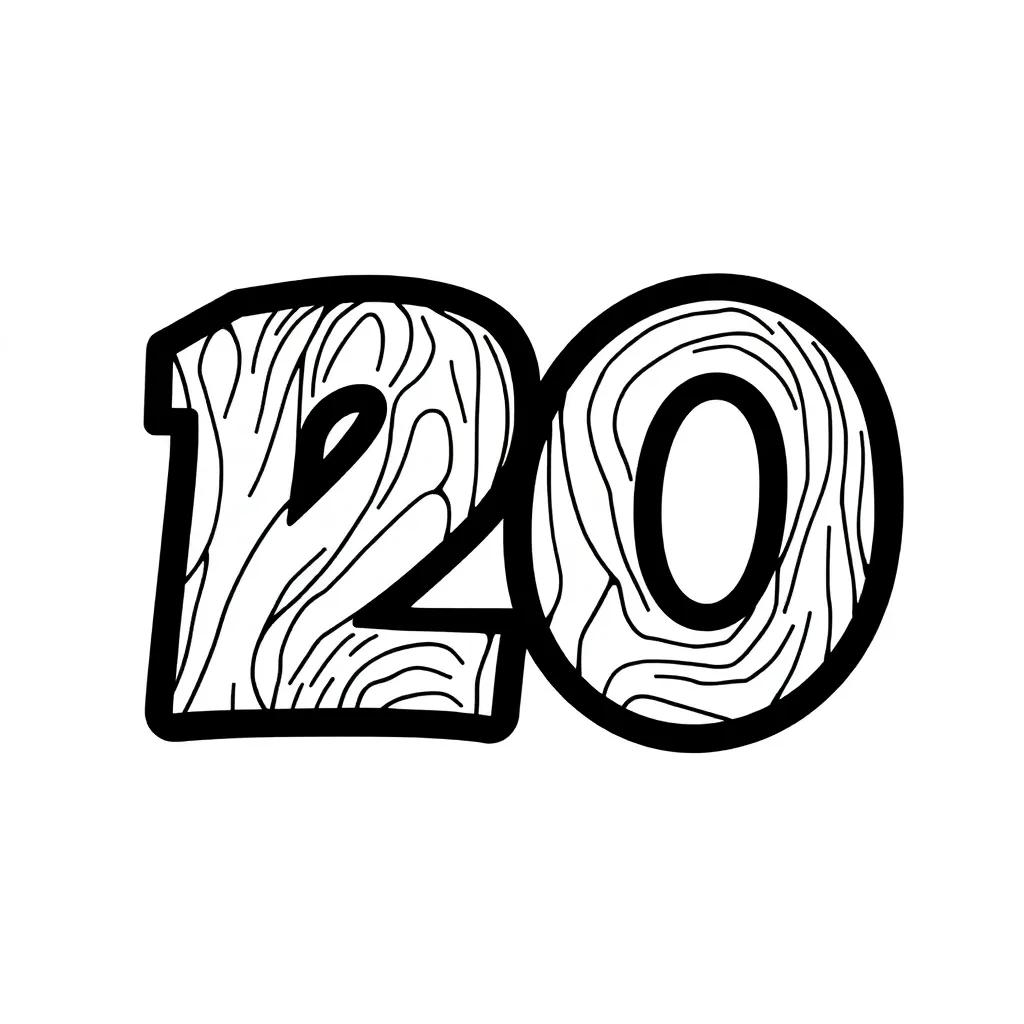 Number Coloring Pages 1 20 Number Coloring Pages 1 20