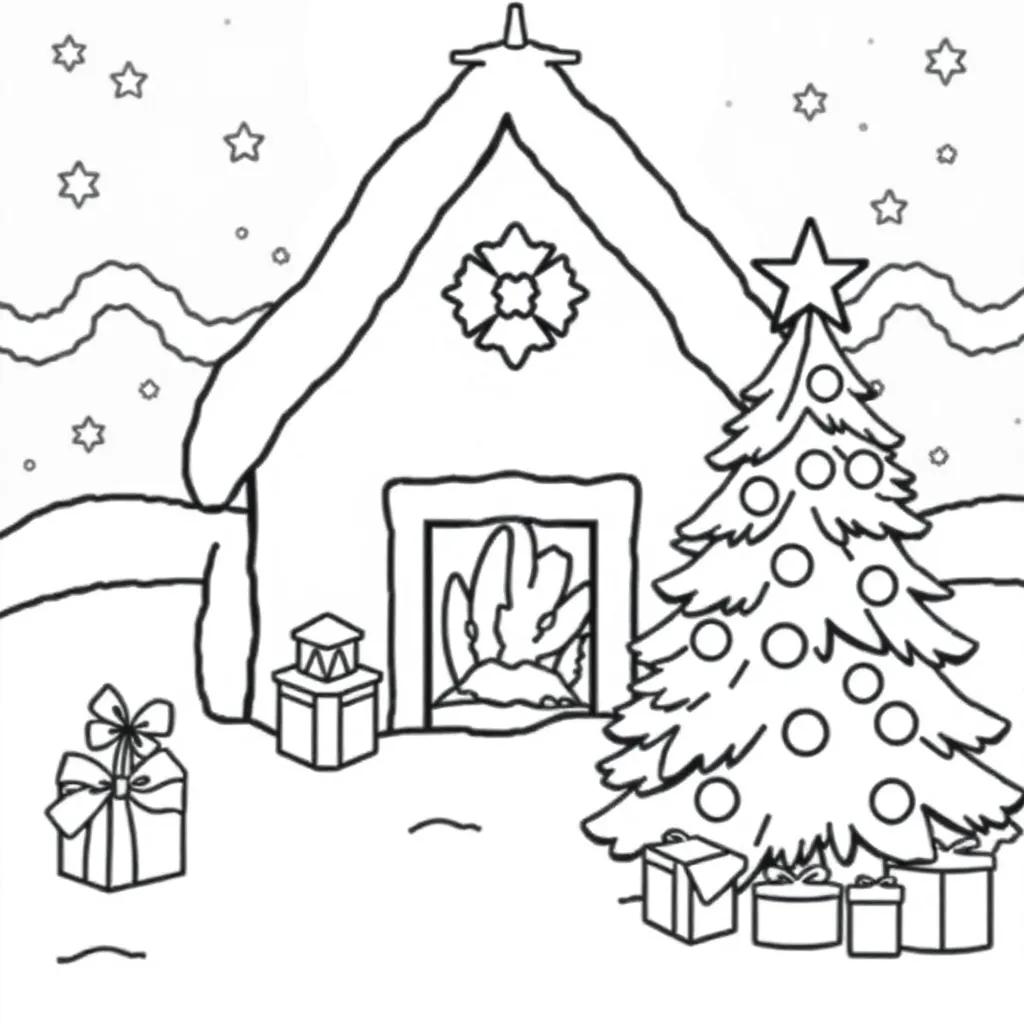 Online Christmas Coloring Pages